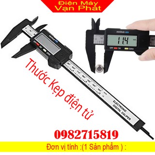 Thước Kẹp Nhựa Kỹ Thuật Số 150mm Đen ( P018 )
