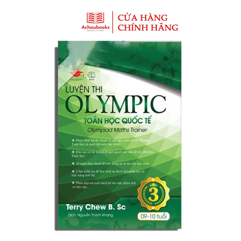 Sách: Luyện Thi Olympic Toán Quốc Tế 3 - Tổng hợp đề thi Toán cho trẻ 9-10 tuổi