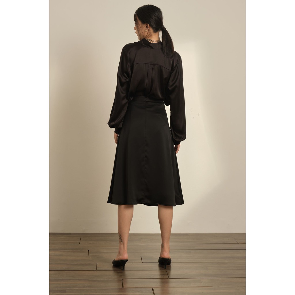 Váy dài đen cơ bản EDINI - V344 | BigBuy360 - bigbuy360.vn