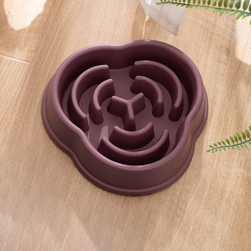 Bộ Tô Đựng Thức Ăn Chậm Chống Kẹt Tay Dành Cho Chó Mèo