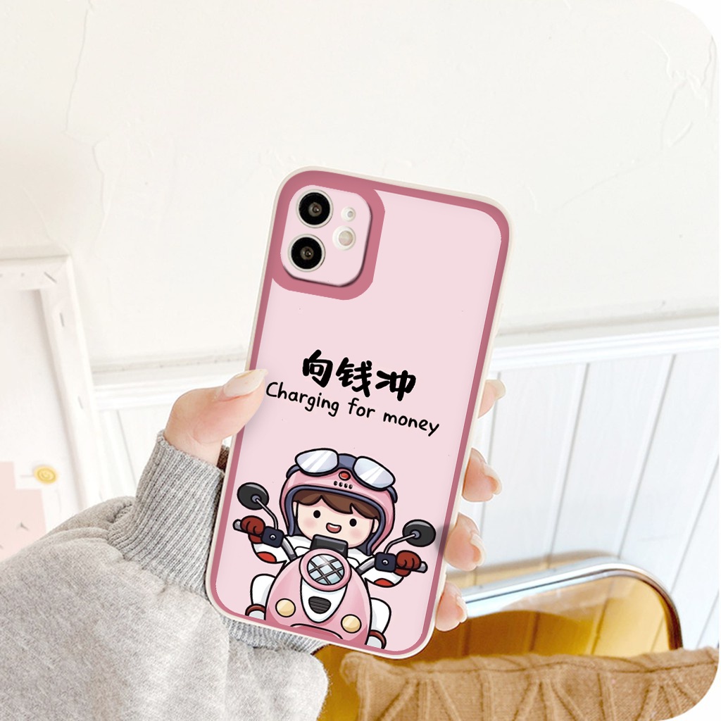 Ốp iphone hot trend vuông cạnh ốp lưng iphone Cặp đôi xe máy 6 plus/7plus/8/8plus/xr/xs/12/13/pro/max/plus/promax tr1202