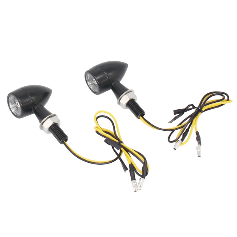 Set 2 Đèn LED Xi Nhan 8mm 12V Dành Cho Xe Mô Tô