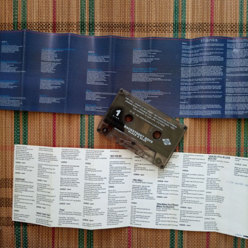 Băng Cassette "Cậu Bé Backstreet