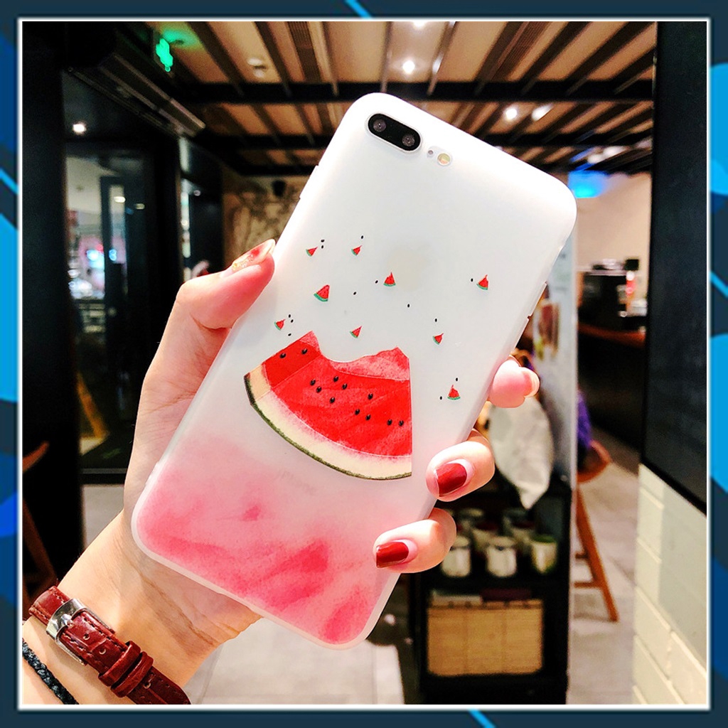 Ốp lưng iphone dưa hấu silicon trơn 5/5s/6/6s/6plus/6s plus/7/8/7plus/8plus/x/xs/xs max/11/11pro max - Awifi Case A2-1 | BigBuy360 - bigbuy360.vn