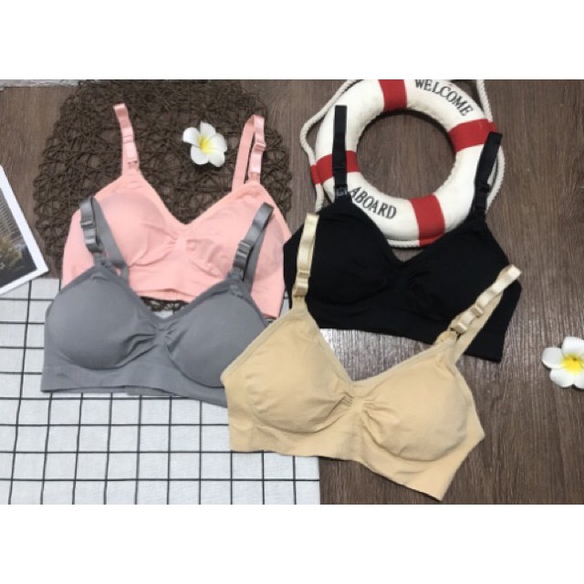 Áo Lót Bầu Và Cho Con Bú ♥️FREESHIP♥️ Chống Chảy Xệ ( 3 Sz M,L,XL) Cao Cấp