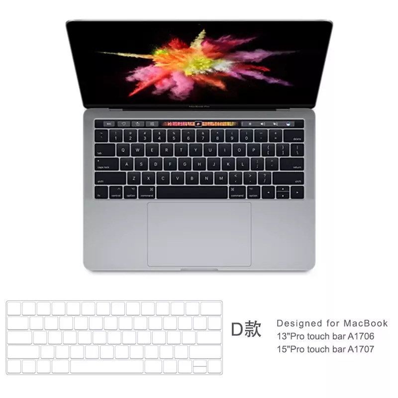 Miếng bọc bàn phím trong suốt cho Macbook - WIWU Keyboard Protector