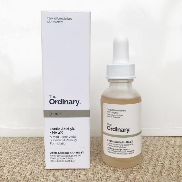 Tinh Chất The Ordinary lactic acid 5%  + HA