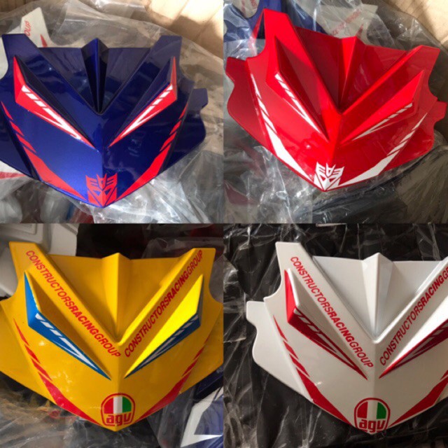 Combo mào sừng Exciter + khẩu trang winner cực chất lắp mọi loại xe exciter, winner,vario, si, dream,...