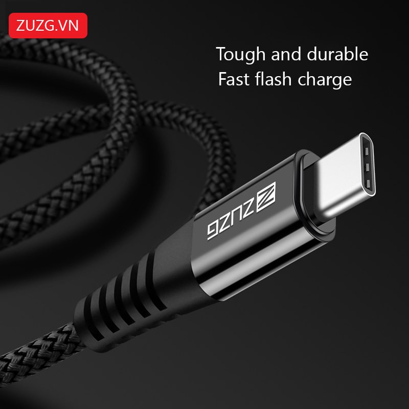 Cáp sạc nhanh 5A Lightning/micro USB/Type C - NY02 ZUZG