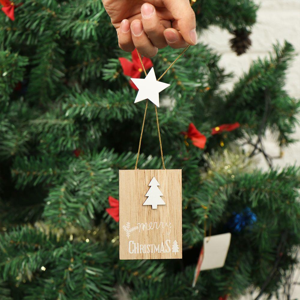 Bảng Gỗ Treo Trang Trí Giáng Sinh / Đám Cưới DIY