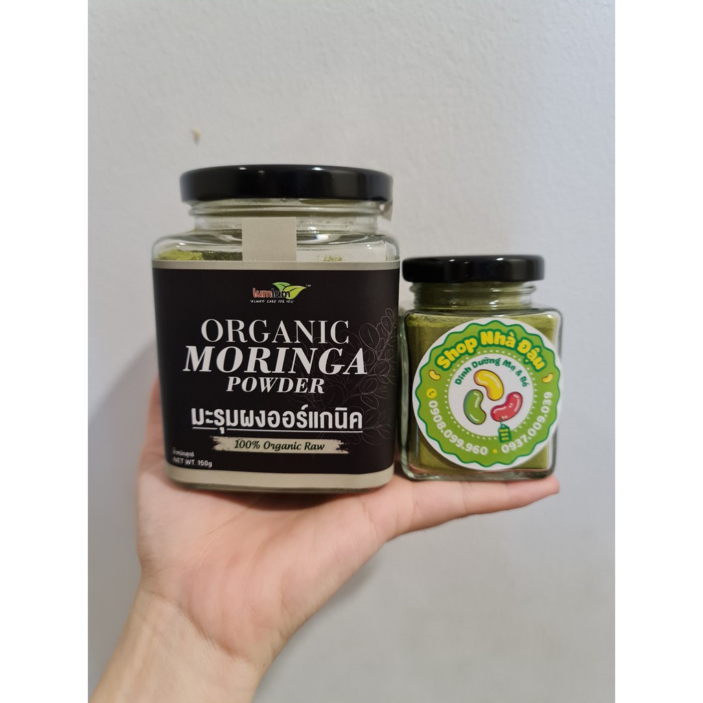 Bột chùm ngây hữu cơ 150g Lumlum Organic Moringa Powder