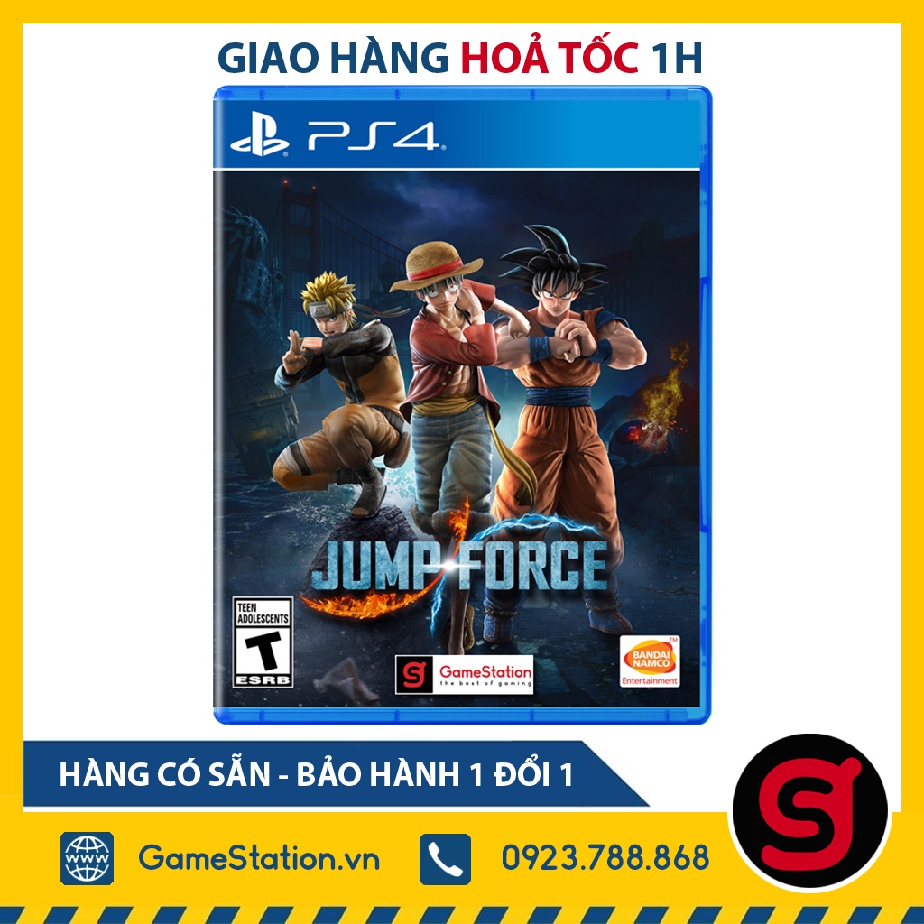 [Freeship toàn quốc từ 50k] Đĩa Game PS4: Jump Force