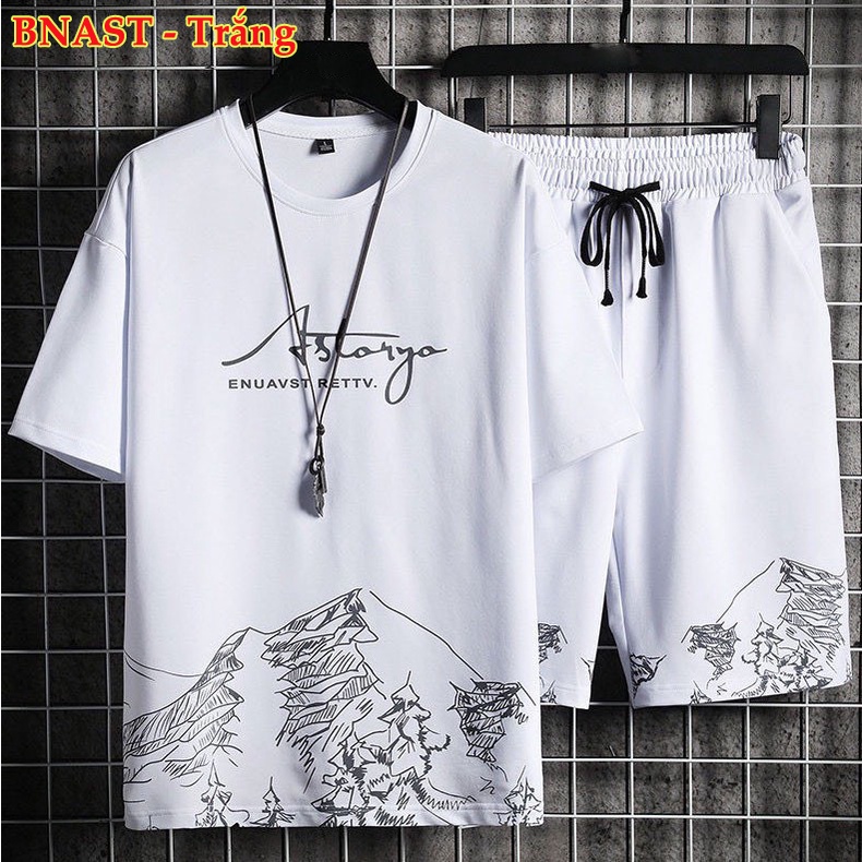 Bộ nam hè BỘ AST .Bộ nam unisex phong cách Hàn quốc MÃ BỘ AST