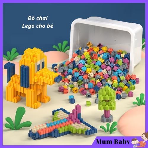 Bộ đồ chơi Lego lắp ghép, lắp ráp, xếp hình, ghép hình cho bé trai, gái 4 5 6 7 8 9 10 tuổi. Trò chơi trí tuệ cho trẻ em