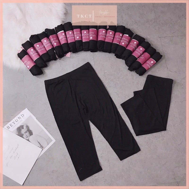 Quần legging lửng thái,legging đùi cạp chun vải thun co dãn tốt giá rẻ CỎ STORE QN02 (tặng kèm khẩu trang) | BigBuy360 - bigbuy360.vn
