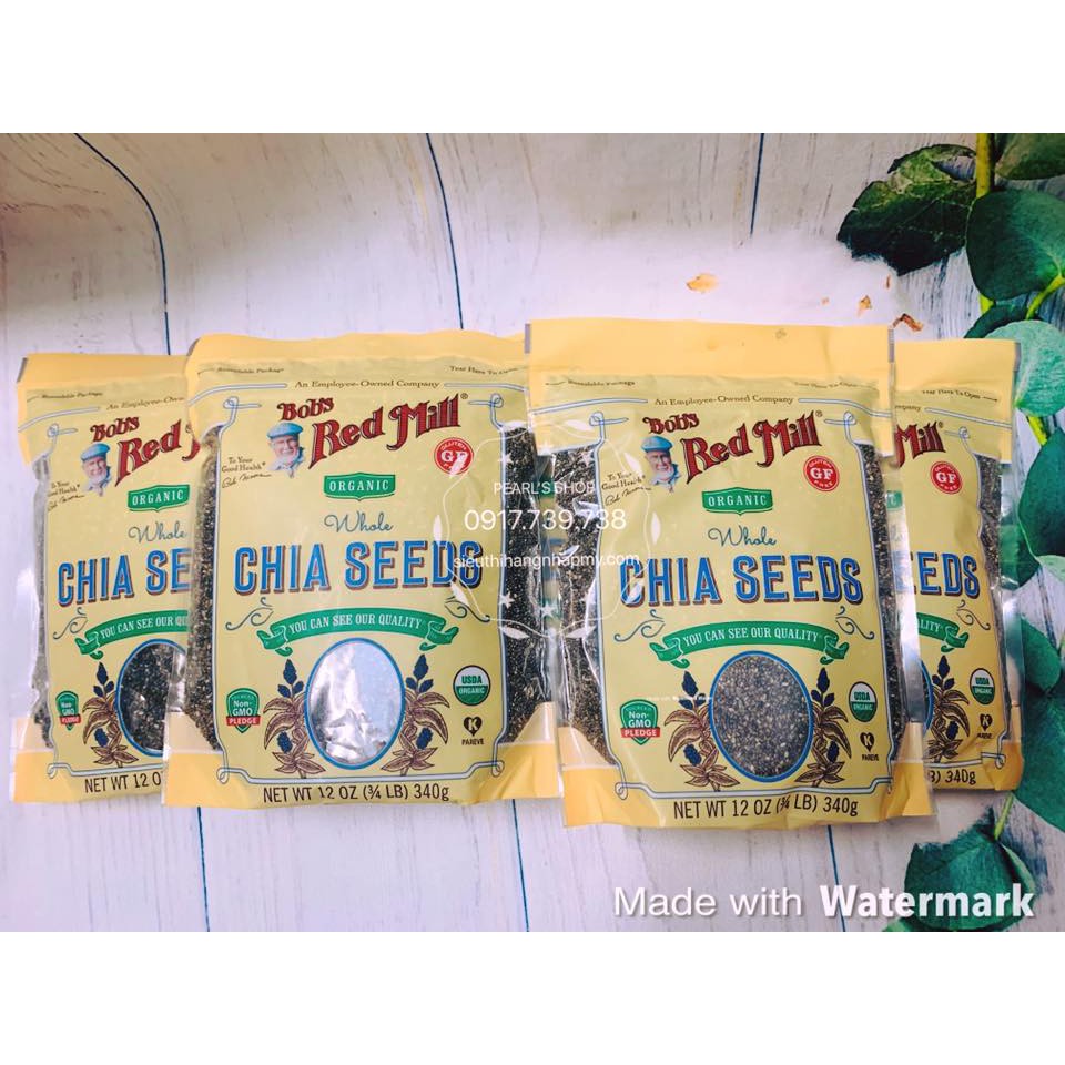 Hạt Chia hữu cơ Bob Red Mill 340g