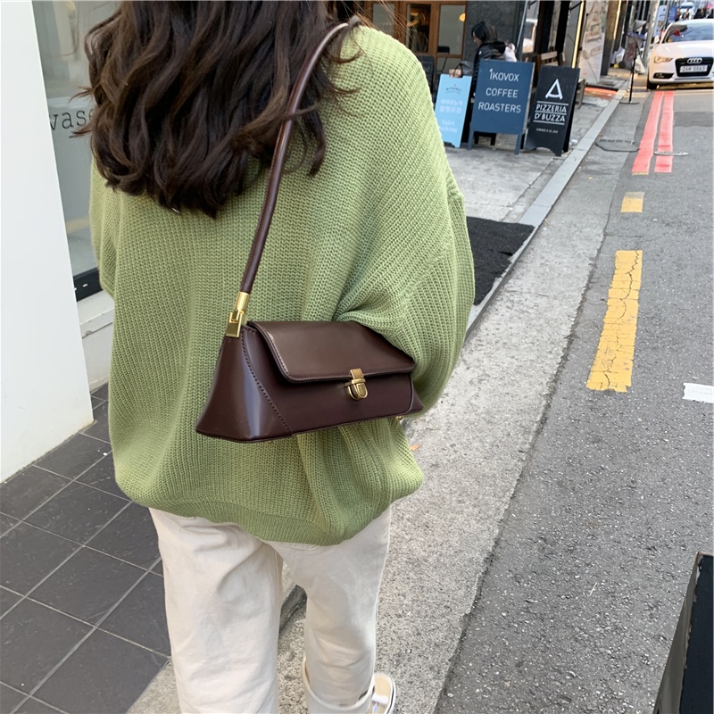 IELGY Túi đeo dưới cánh tay Thời Trang Đơn Giản Dành Cho Nữ