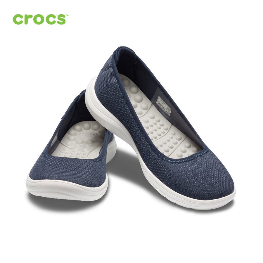 Giày búp bê nữ CROCS Reviva 205880-462