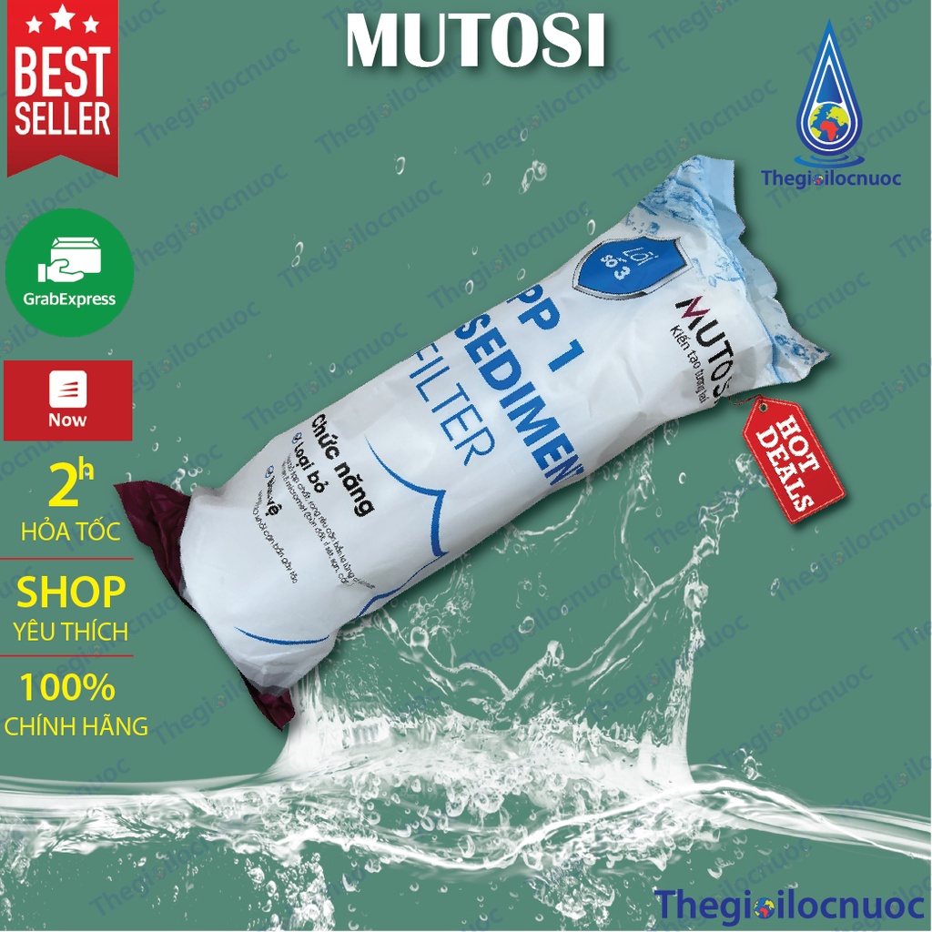 Bộ lõi lọc nước 123 MUTOSI