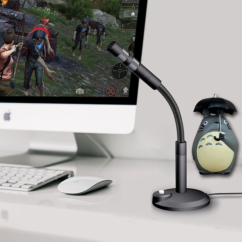 Microphone Dùng Live Stream, Học Online, Hội Nghị Trên Laptop, PC T-22