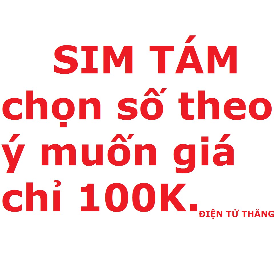 SIM TÁM MOBI 10 SỐ