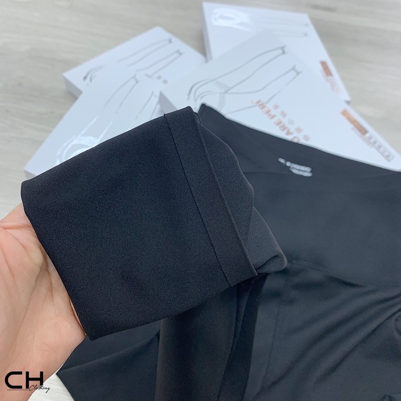 quần legging cạp trơn cao gen bụng hàng tqxk