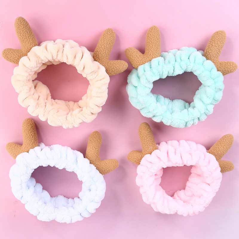 Băng Đô Cài Tóc Hình Sừng Tuần Lộc Mới