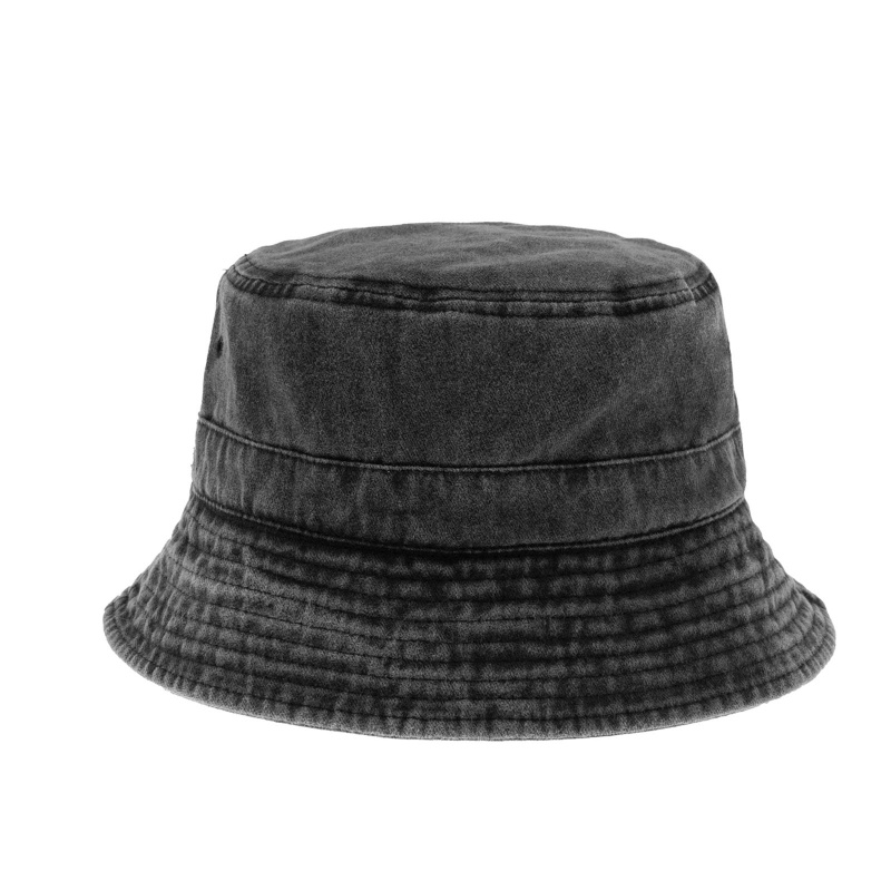 Nón Bucket Chất Liệu Cotton Màu Trơn Chống Nắng Thời Trang Mùa Hè Cho Nam Và Nữ