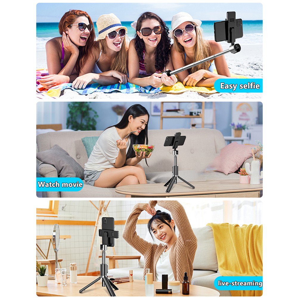 Giá Đỡ Ba Chân Để Bàn Đa Năng Xoay 360 Độ Hỗ Trợ Chụp Hình Selfie Rảnh Tay Tiện Dụng | BigBuy360 - bigbuy360.vn
