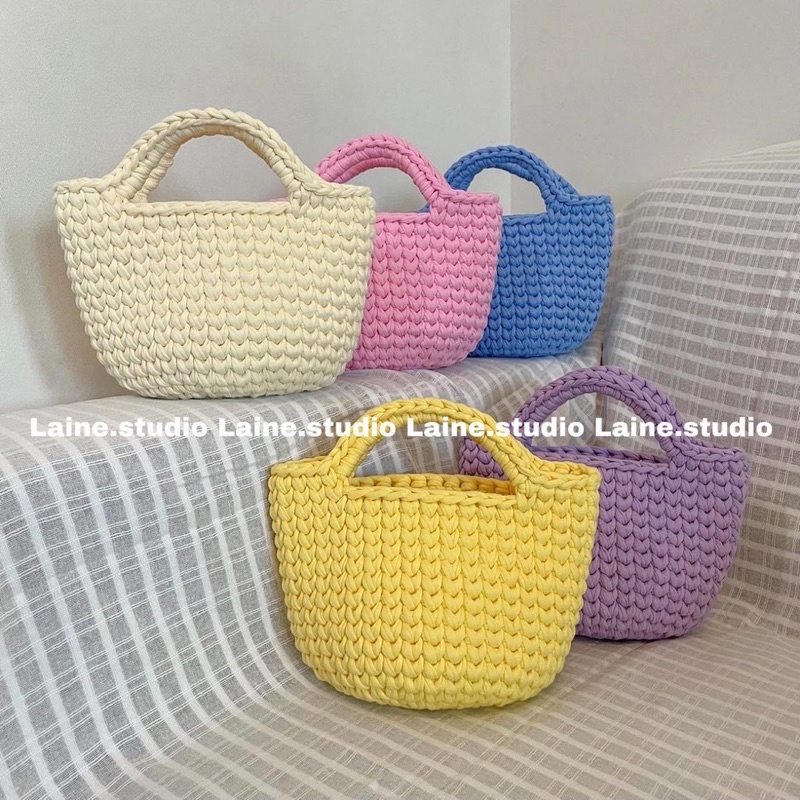 MINI CROCHETBAG. TÚI XÁCH TAY, KÈM CHARM