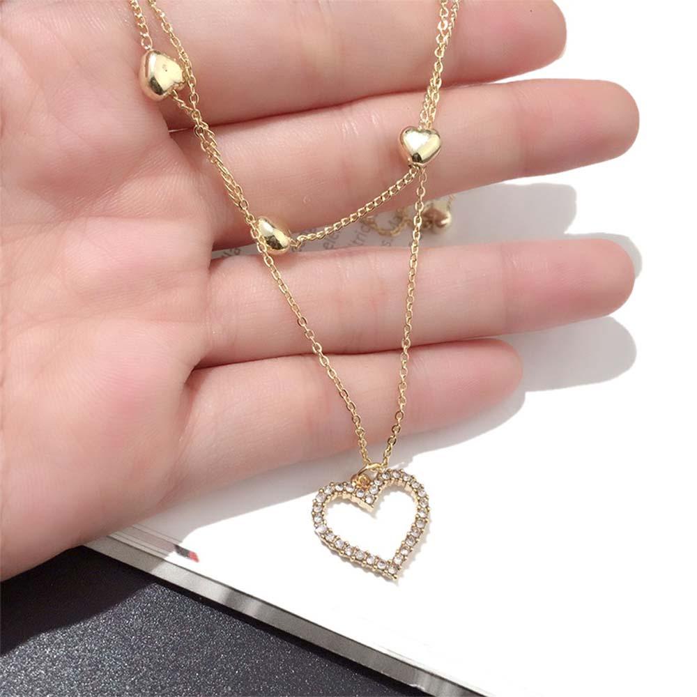 Vòng cổ Hai Lớp Thiết Kế Đơn Giản Thời Trang Dành Cho Nữ
