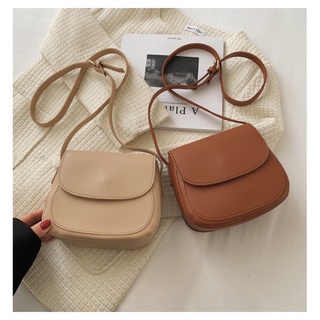 [T029] Túi đeo chéo nữ, dáng basic, Size 18, thiết kế mới 2021