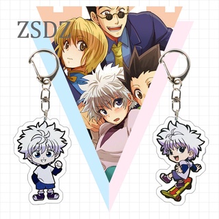 Móc khóa acrylic hình nhân vật anime hunter x hunter độc đáo