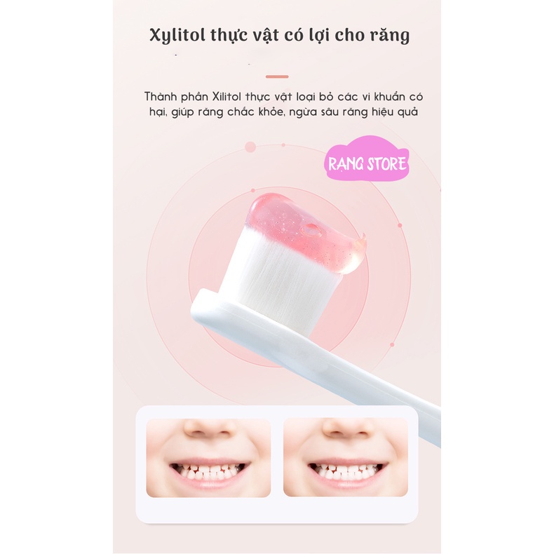 Kem đánh răng trẻ em nuốt được dạng gel Engohn kem đánh răng cho bé từ 2 tuổi