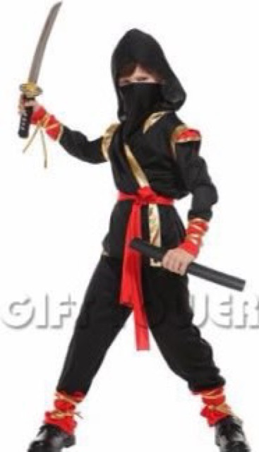 Bộ hoá trang nhân vật Ninja cho bé