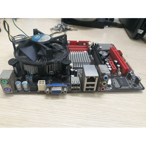 Combo main Biosta G31 + CPU E5300 + Ram 2Gb + Quạt 20