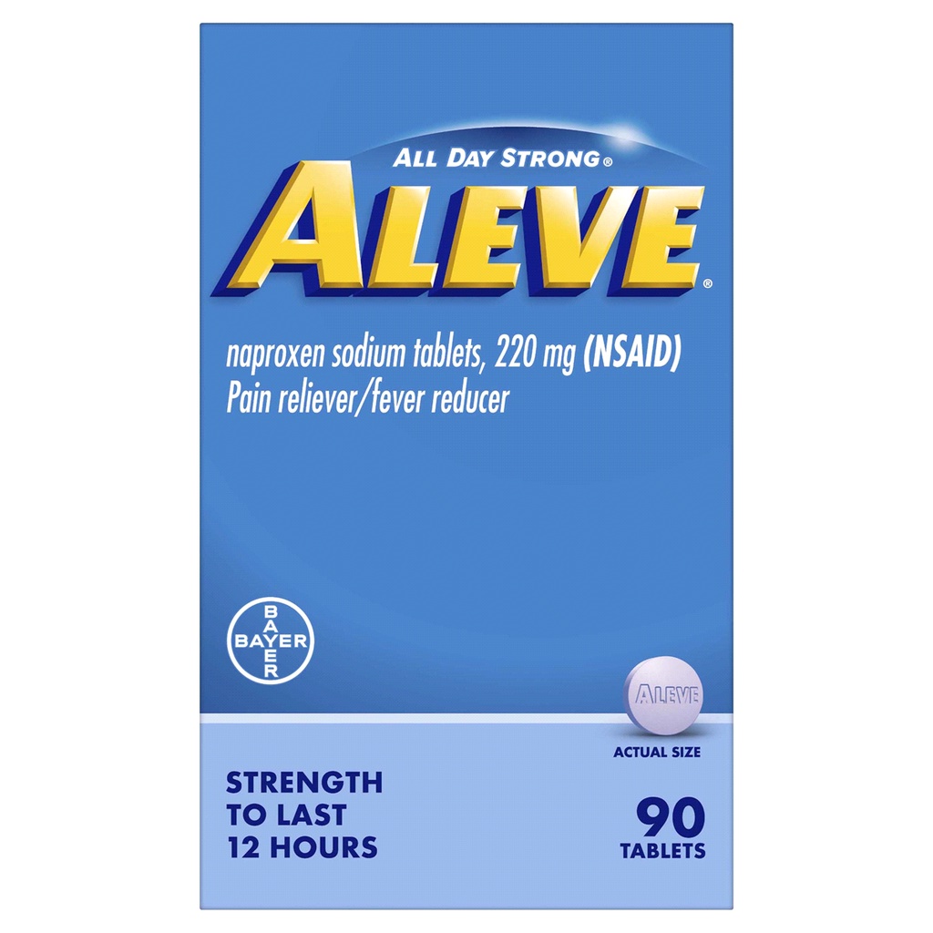 [DATE 2/2024] Aleve Tablets 90 VIÊN