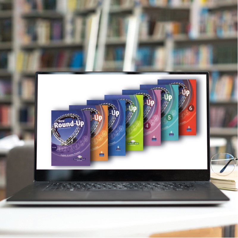 New Round-up  Bộ đẹp 7c + Audio - Full Colours -English Grammar