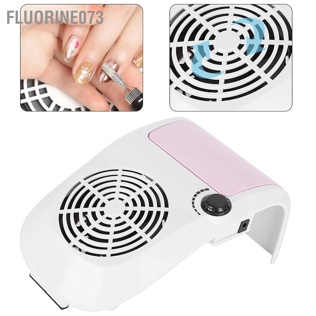 [Hàng Sẵn] Máy hút bụi chuyên nghiệp 120W làm sạch cho nghệ thuật móng【Fluorine073】