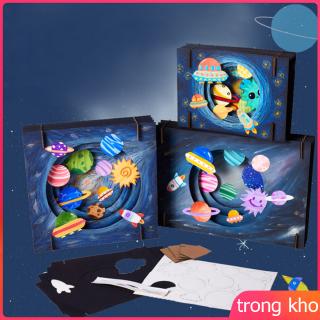 Bộ Giấy Vẽ 3d Sáng Tạo Cho Bé