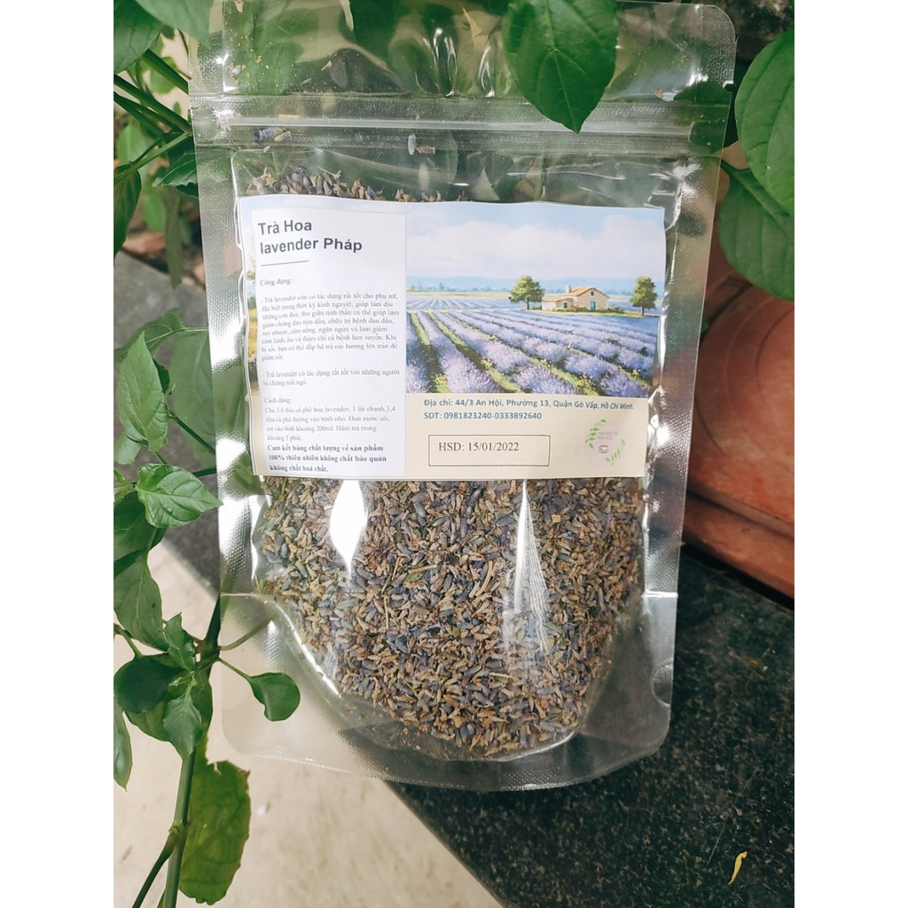 (ảnh thật + video) lavender hoa oải hương 1 kí