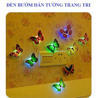 BƯỚM PHÁT QUANG DÁN TƯỜNG TRANG TRÍ