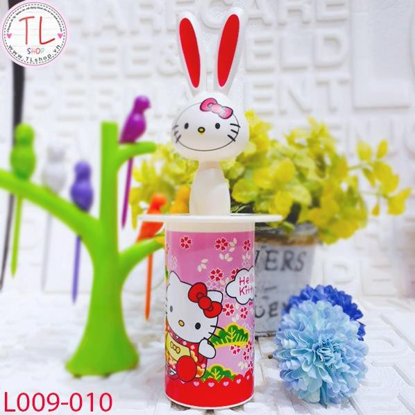 Lọ đựng tăm, hũ đựng tăm hình thỏ xinh xắn – Hộp đựng tăm hình thỏ  Mã sản phẩm: L009/010