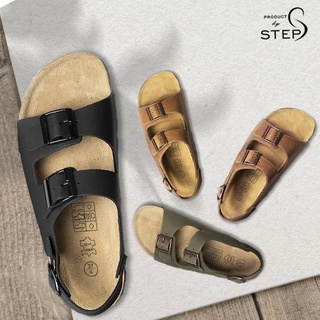 [Sandal] Giày Đế Trấu Unisex Da 2 khóa (size 35-44)