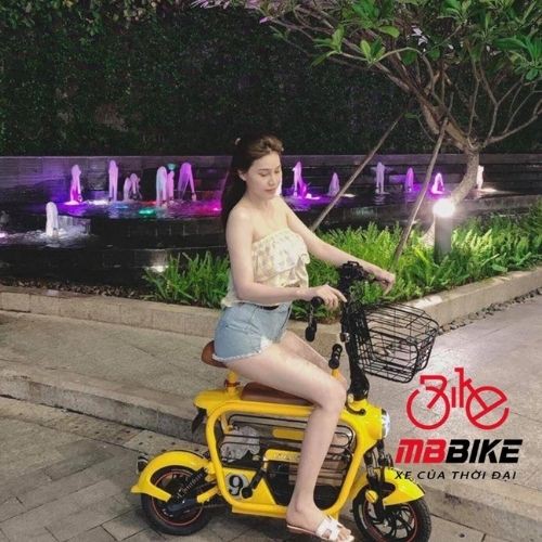 Xe Điện Hotgirl LHAZE - Xe Điện Thông Minh Gấp Gọn - Xe Đạp Điện Chính Hãng - Pin Lithium 12A - Bảo Hành 18 Tháng