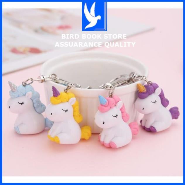 Gấu bông gối ôm ngựa kỳ lân PONY 1 Sừng - Ngựa thiên thần kỳ lân vải co dãn 4 chiều hàng cao cấp Bird book