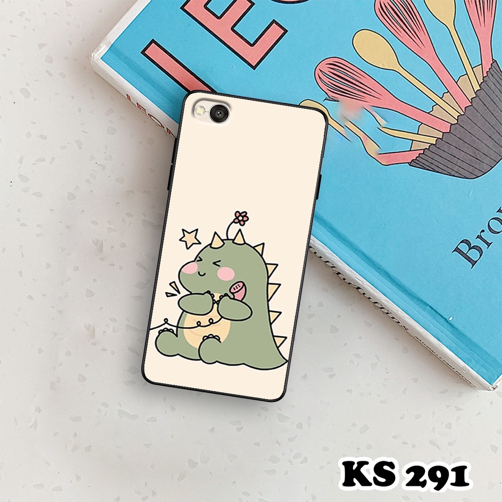 Ốp lưng Xiaomi Redmi 4 - Redmi 4A - Redmi 4X - Ốp in hình khủng long,dinosaur dễ thương