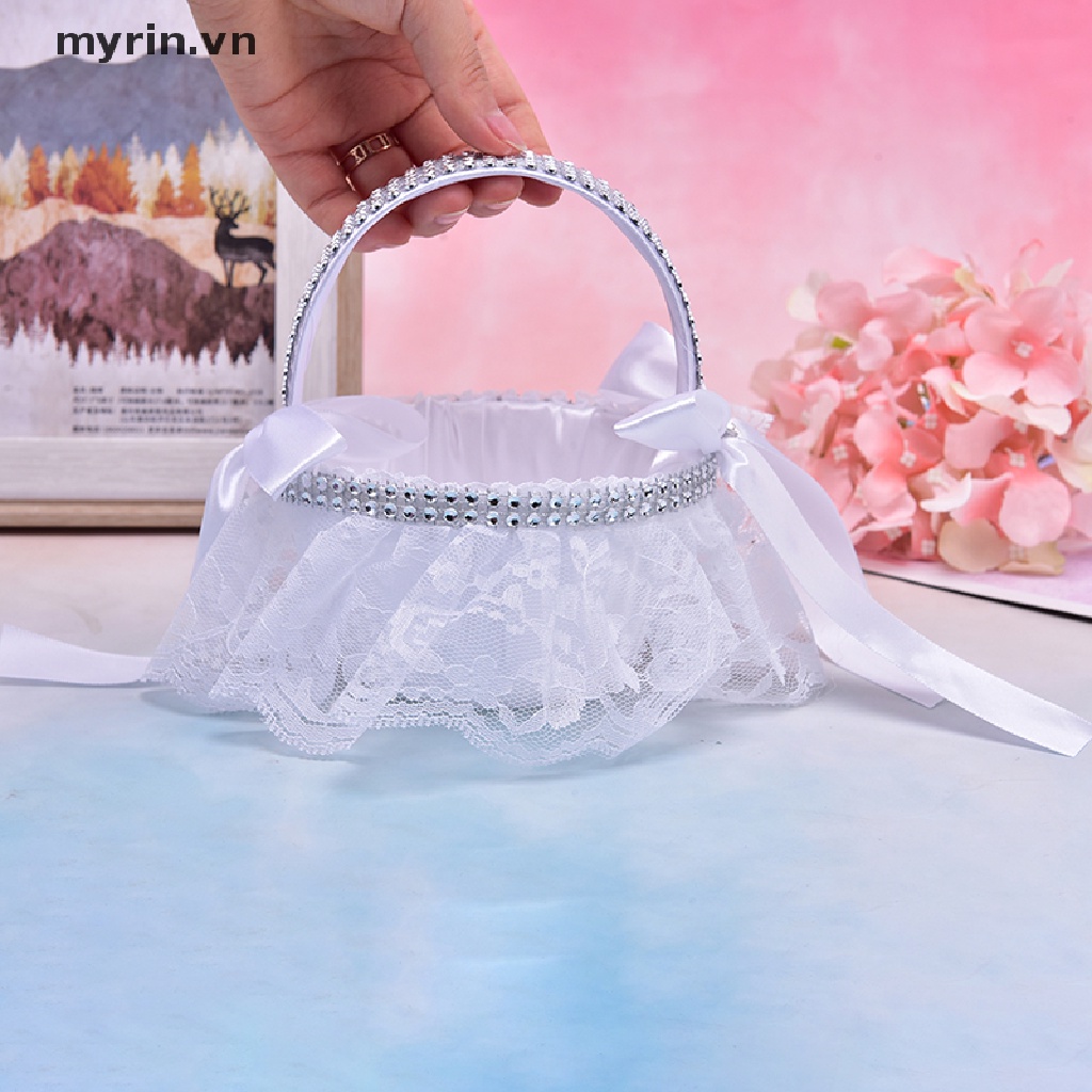 Giỏ Hoa Giả Trang Trí Tiệc Cưới / Nội Thất Nhà