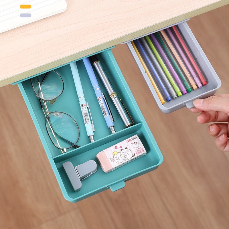 Hộp Đựng Đồ Để Bàn Trong Suốt Có Tay Cầm Tiện Dụng