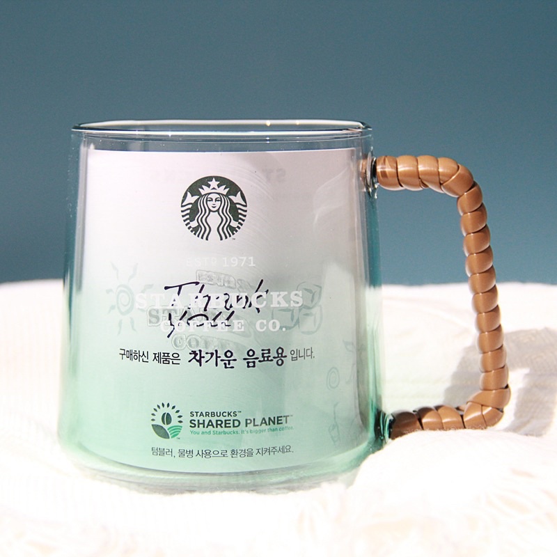 Ly thủy tinh Starbucks Korea Summer 475ml